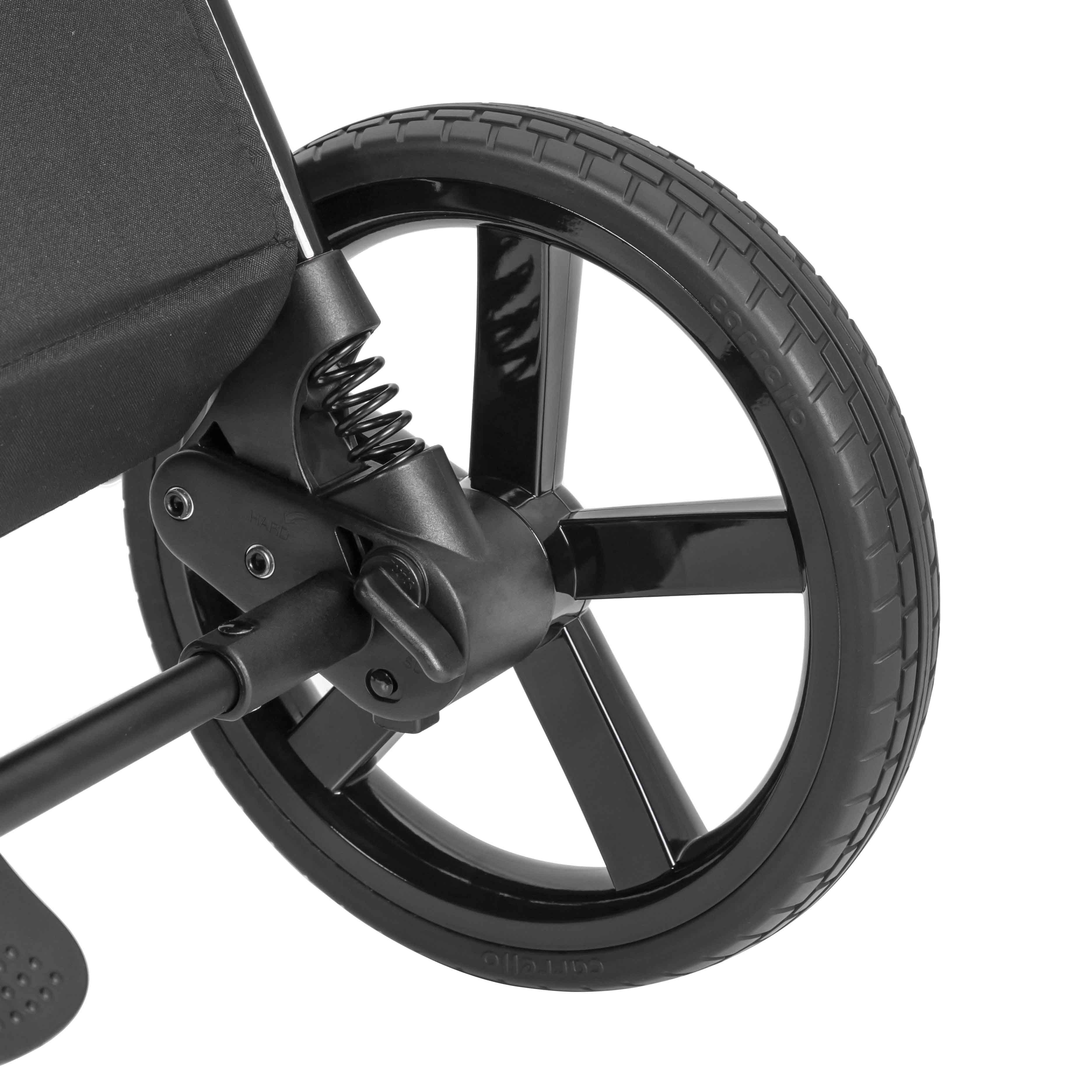 Прогулочная коляска Bravo SL 2024 Переключатель упругости амортизатора.